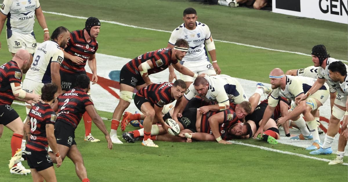Stade Toulousain crowned Top 14 champions for 25th time after storm delay