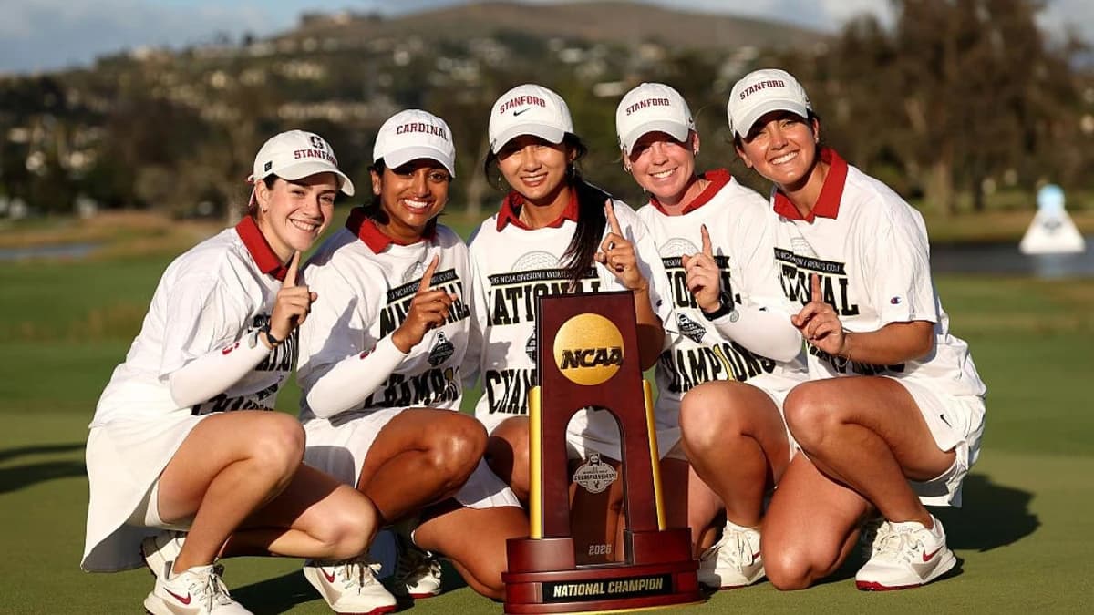 Stanford wins the 2026 DI women's golf championship | Final Hole