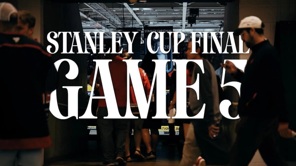 Stanley Cup Final Game 5 βοΈ