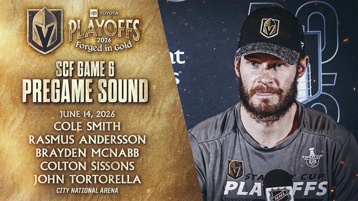 π₯ Stanley Cup Final Game 6 Pregame Sound