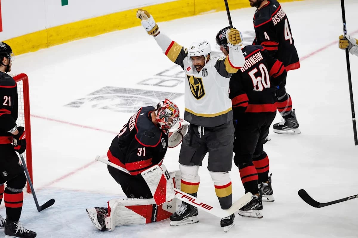 Stanley Cup: Rod Brind'Amour defends Game 1 decision not to challenge for goalie interference