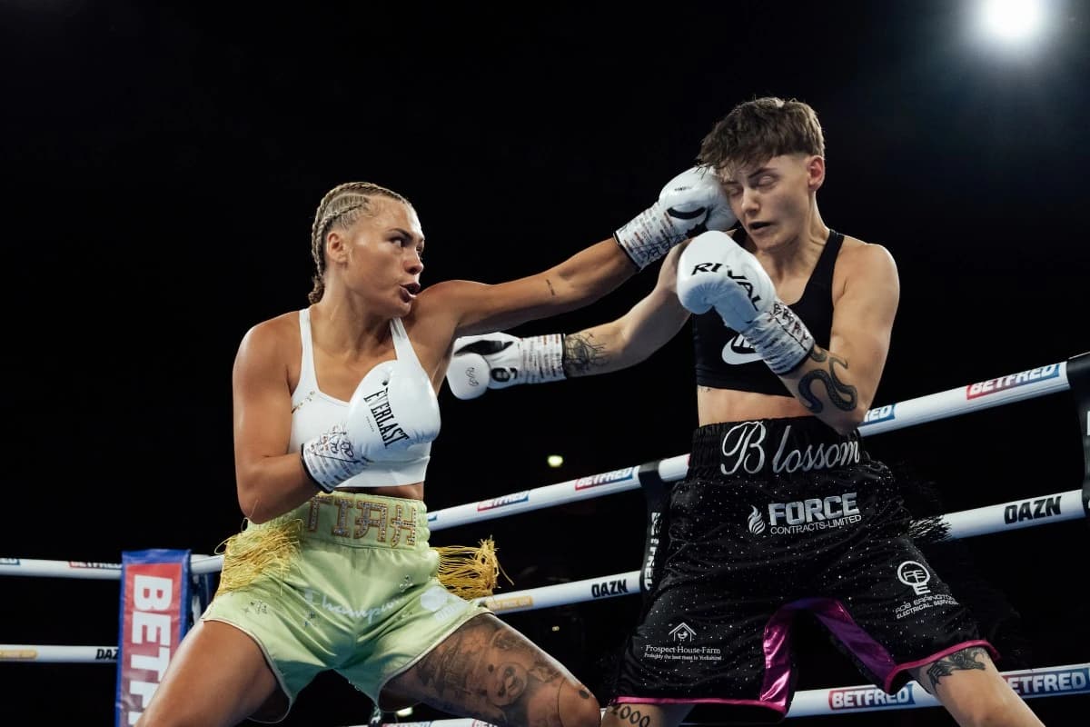 Star Power: Tiah-Mai Ayton Stops Ellie Hellewell in London