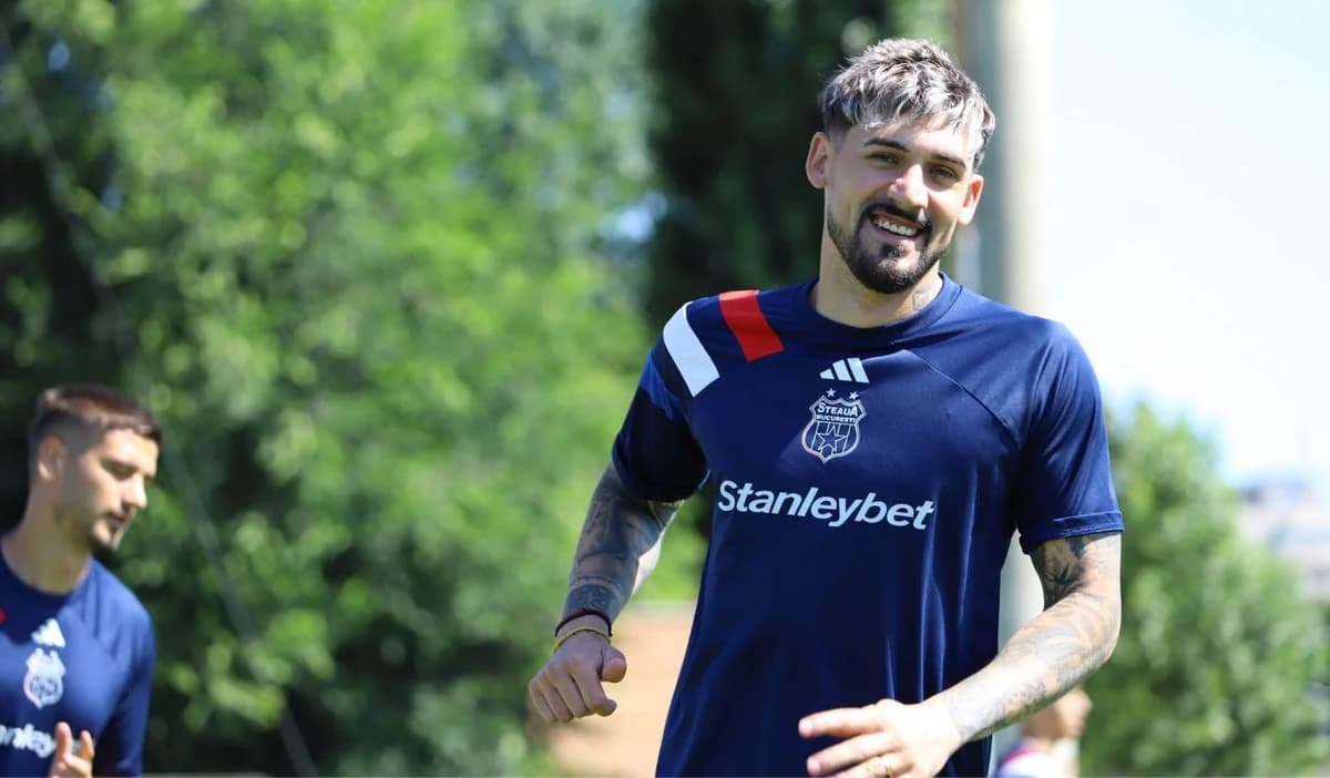 Steaua, jucător nou de la FCSB pentru antrenorul Daniel Oprița! ”Militarii” joacă ACUM primul amical