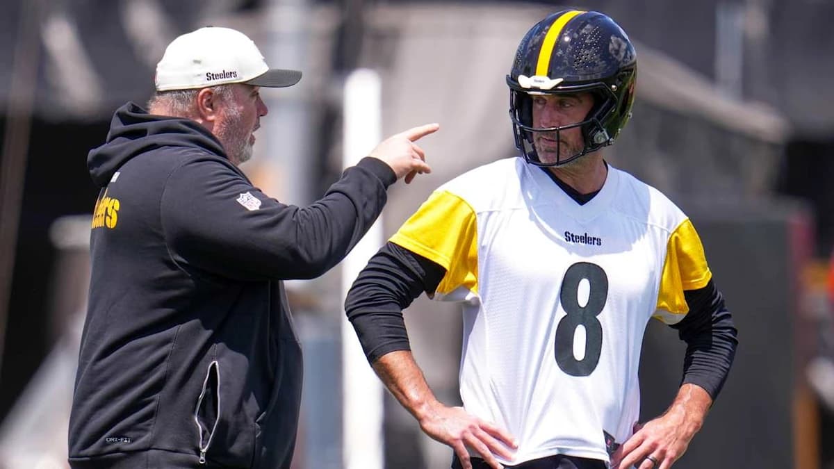 Steelers' Aaron Rodgers on familiar Mike McCarthy offense: 'It's stuff that we used to run'