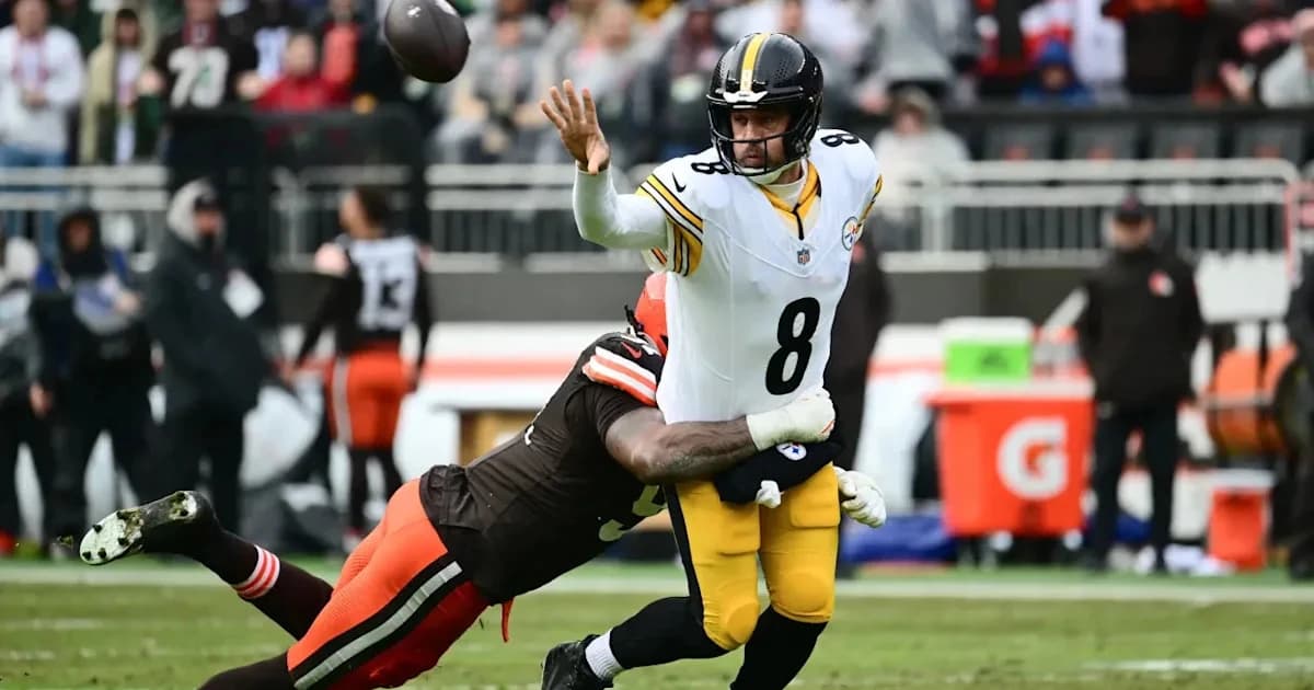 Steelers vs. Browns Score, Live Updates, Highlights From Week 4 Game