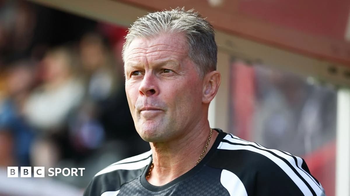 Steve Cotterill: Cheltenham Town manager given three-game touchline ban