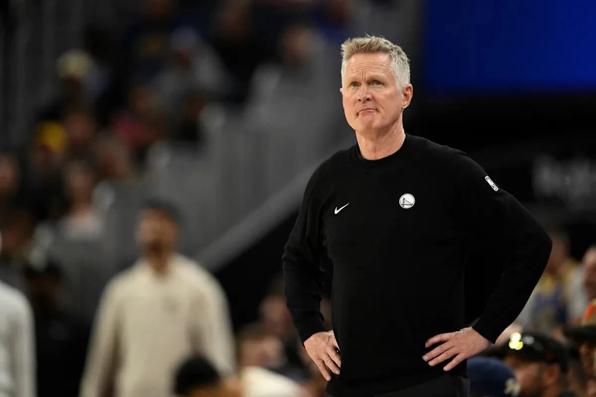 Steve Kerr was reportedly '95 percent' ready to retire before NBA play-in tournament