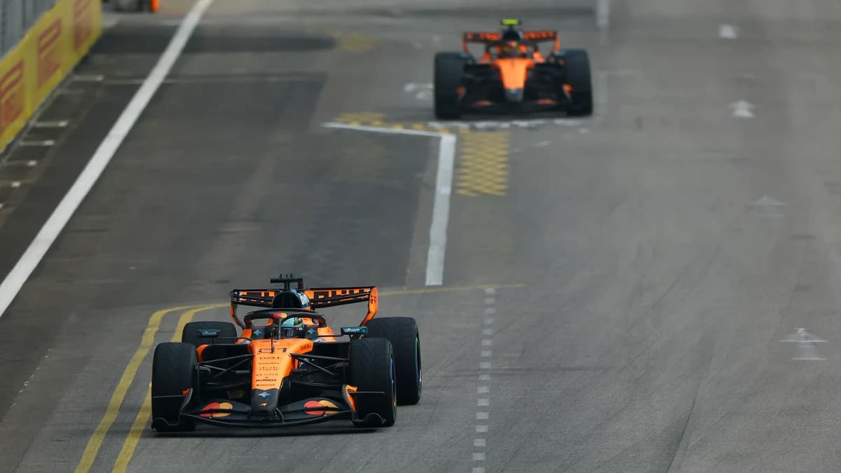 Stewards decision on McLaren Singapore Sprint clash revealed