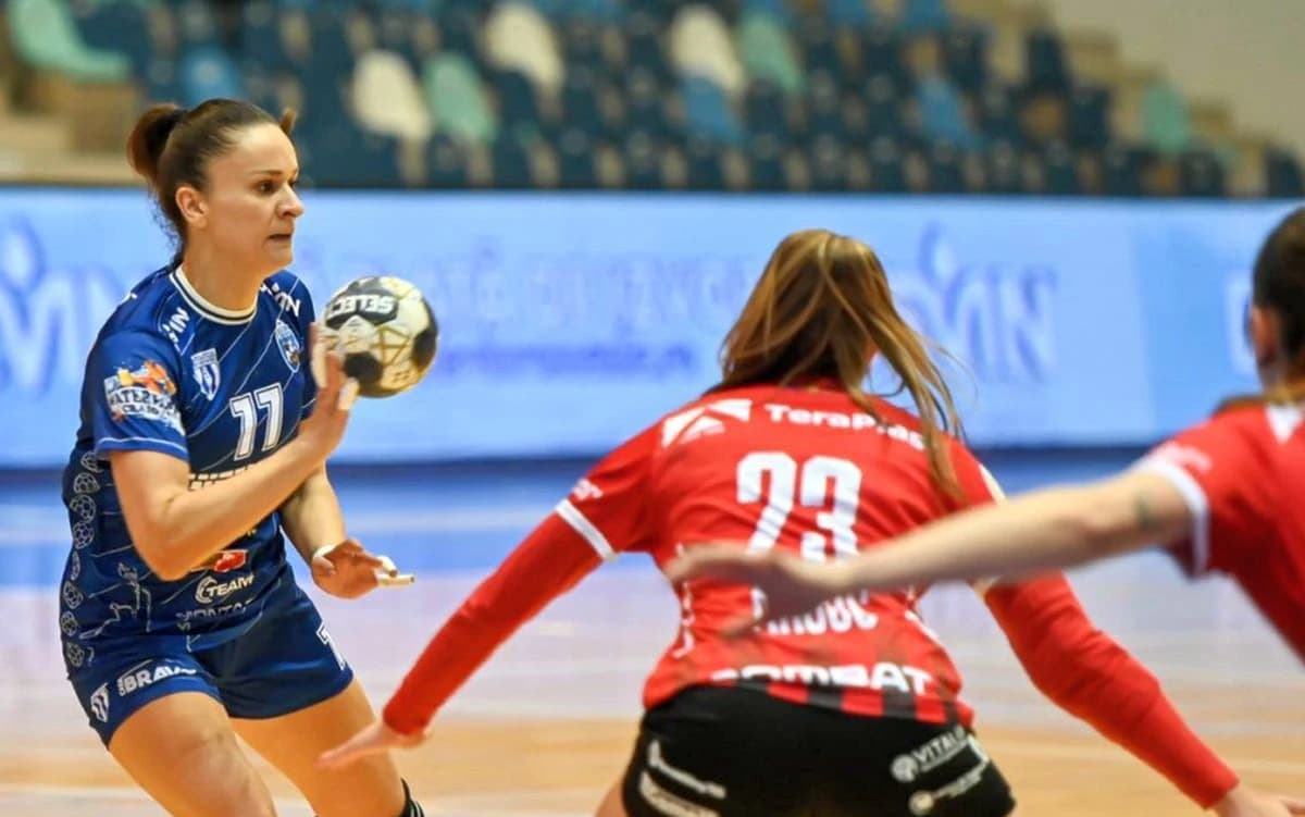 Știm cum arată finala Cupei României la handbal feminin » Principala favorită a tremurat o repriză