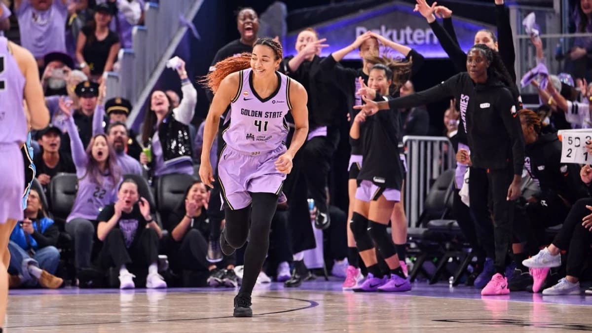 Stokes' stellar Game 5 puts Valkyries on brink of clinching WNBA title vs. Dream
