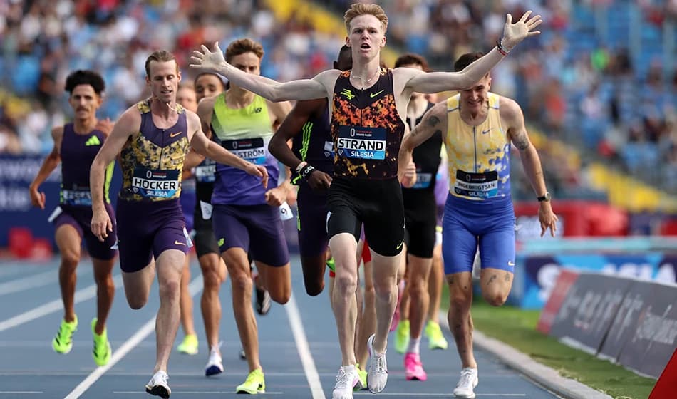 Strand stuns Ingebrigtsen and Hocker as records tumble in Silesia