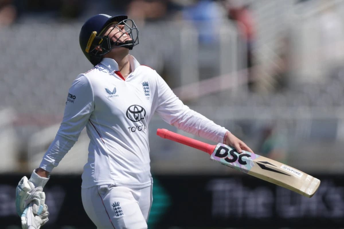 Struggling England need record chase as India dominate historic women’s Test