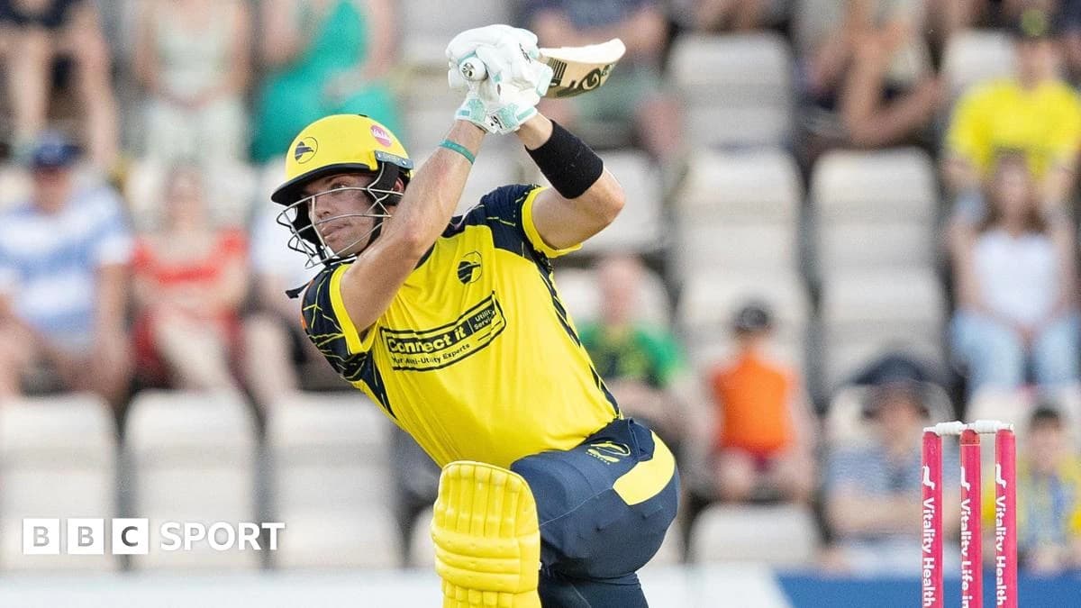 Stubbs powers Hants to T20 Blast win against Essex