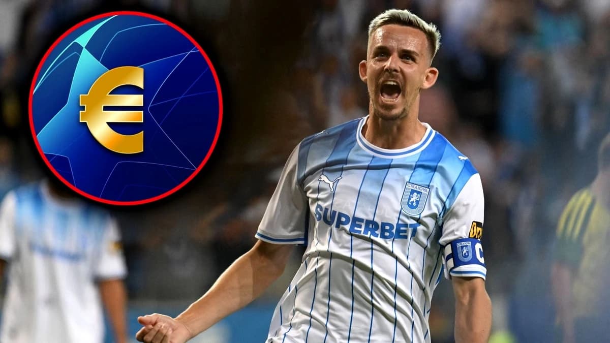 Suma fabuloasă ratată de Universitatea Craiova după ce a fost eliminată din UEFA Champions League! C