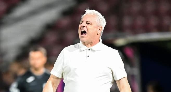 Șumudică își laudă jucătorul care evoluează de 10 luni fără bani la CFR Cluj: "Imaginați-vă!"
