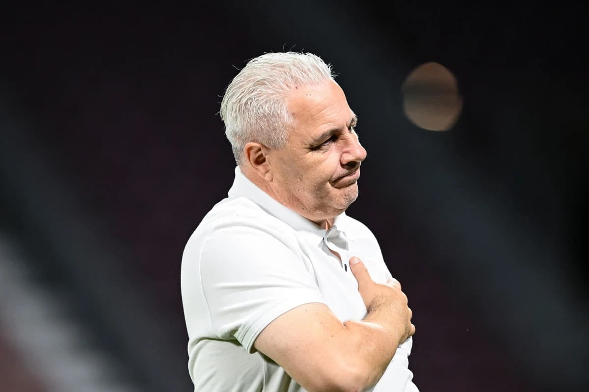Șumudică, probleme de sănătate din cauza situației de la CFR Cluj: "Nu vreau să intru în pământ"