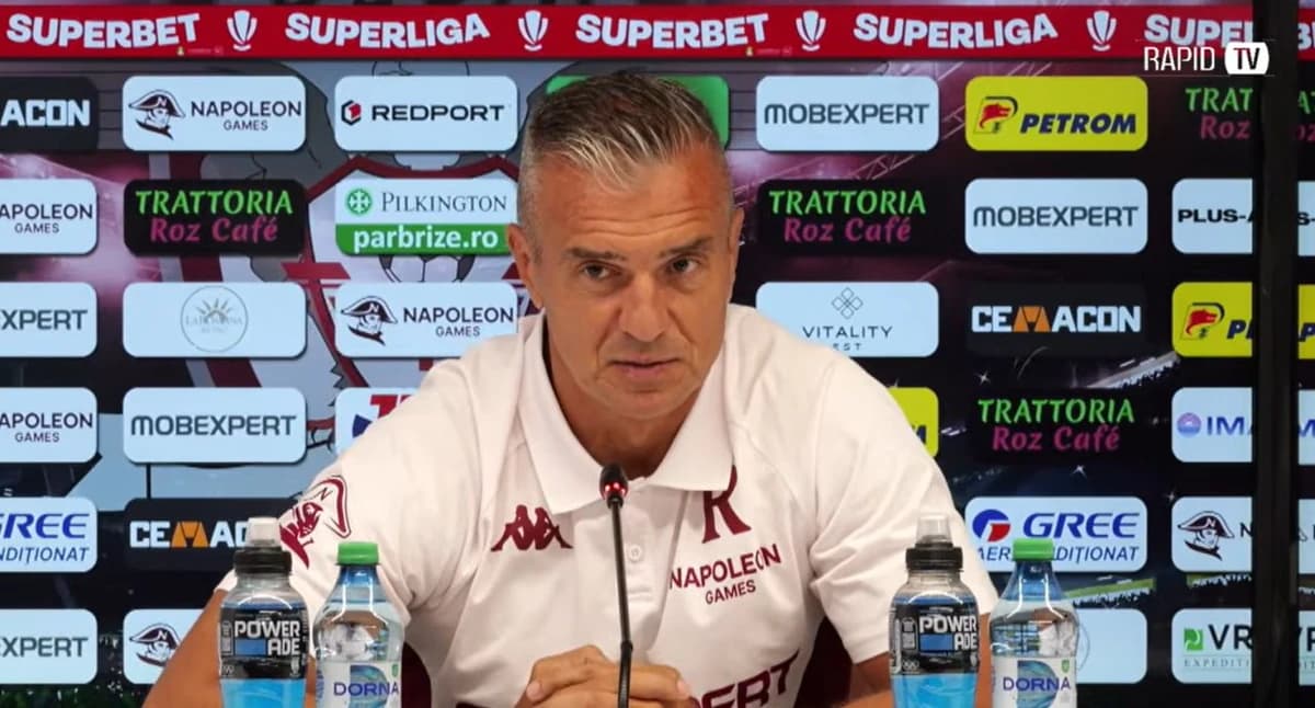 Supărat după victoria cu CFR Cluj, Daniel Pancu anunță întăriri la Rapid: „E vorba de mentalitate”