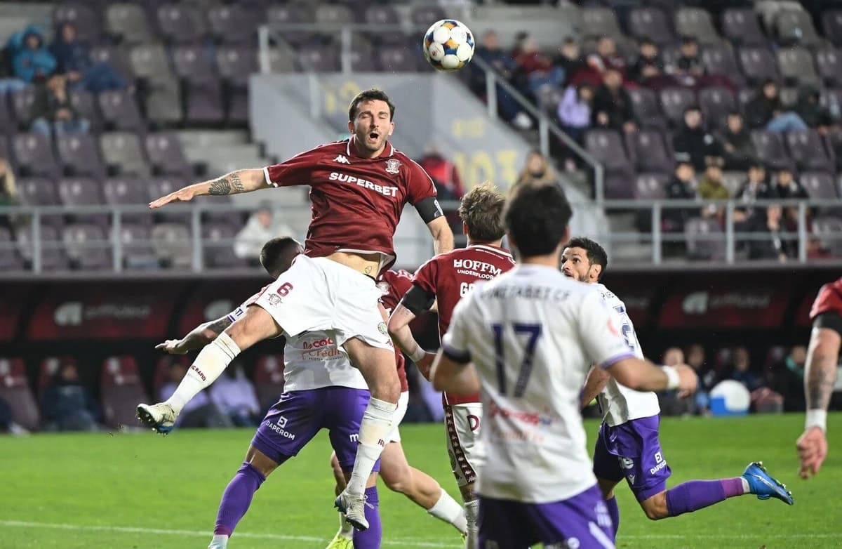 Superliga: FC Argeș – Rapid 2-2, ambele echipe au ratat cupele europene