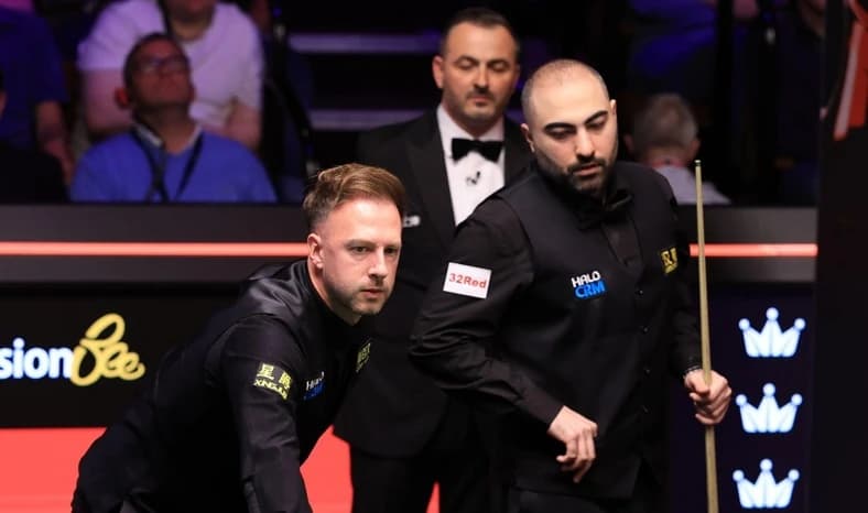 Surpriză uriaşă la Mondial: Judd Trump e OUT! L-a bătut Hossein Vafaei, în decisiv. Ştim sferturile
