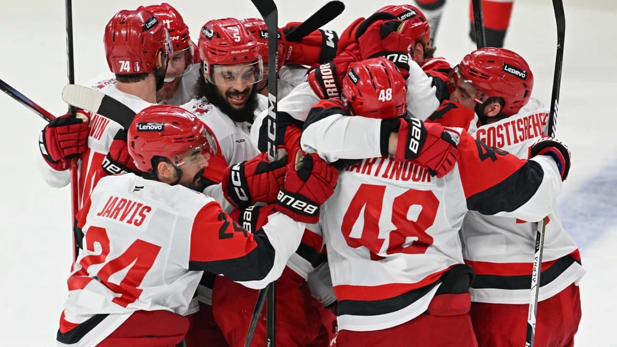 Svechnikov buries game winner in OT