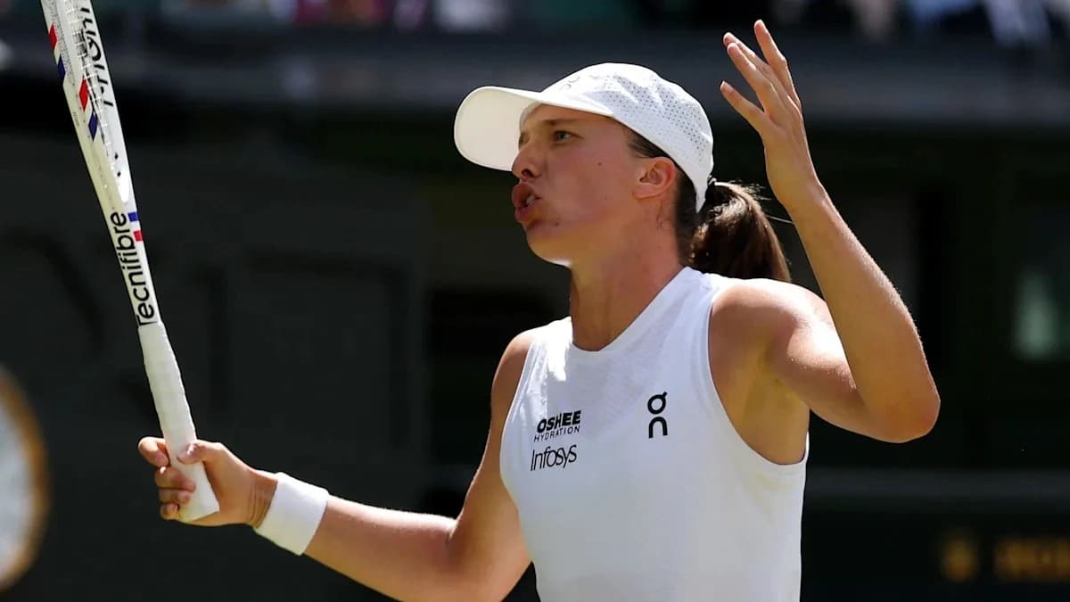 Swiatek and Rybakina out on day of Wimbledon upsets