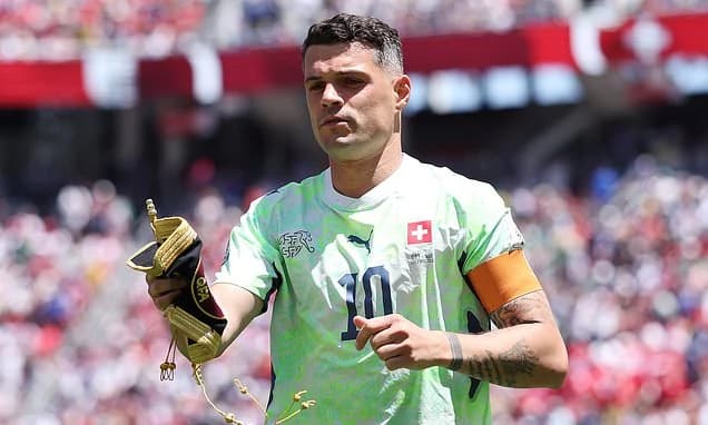 Switzerland captain Granit Xhaka is 'TOXIC', team-mates fear: Reports claim players are sick of Prem