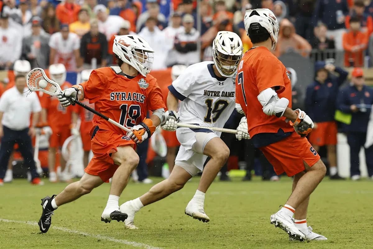 Syracuse men’s lacrosse: Same issues haunt Orange as season ends with 15-7 loss to Notre Dame