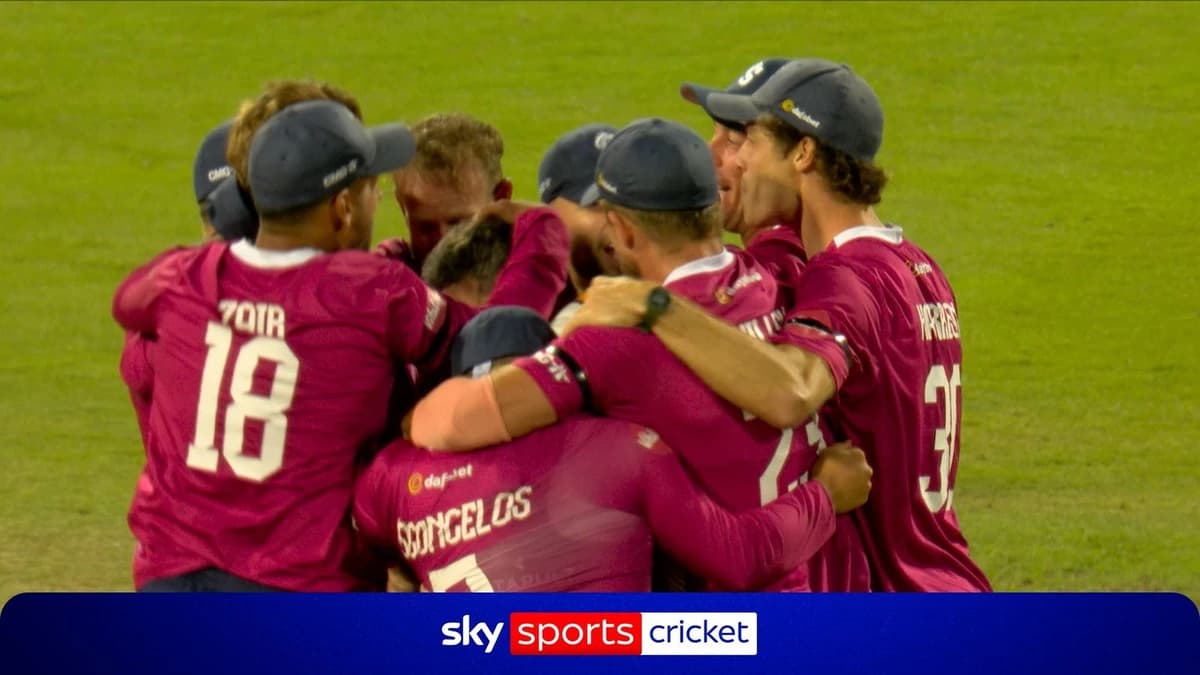 T20 Blast: Two wickets in two balls as Northamptonshire win T20 Blast!
