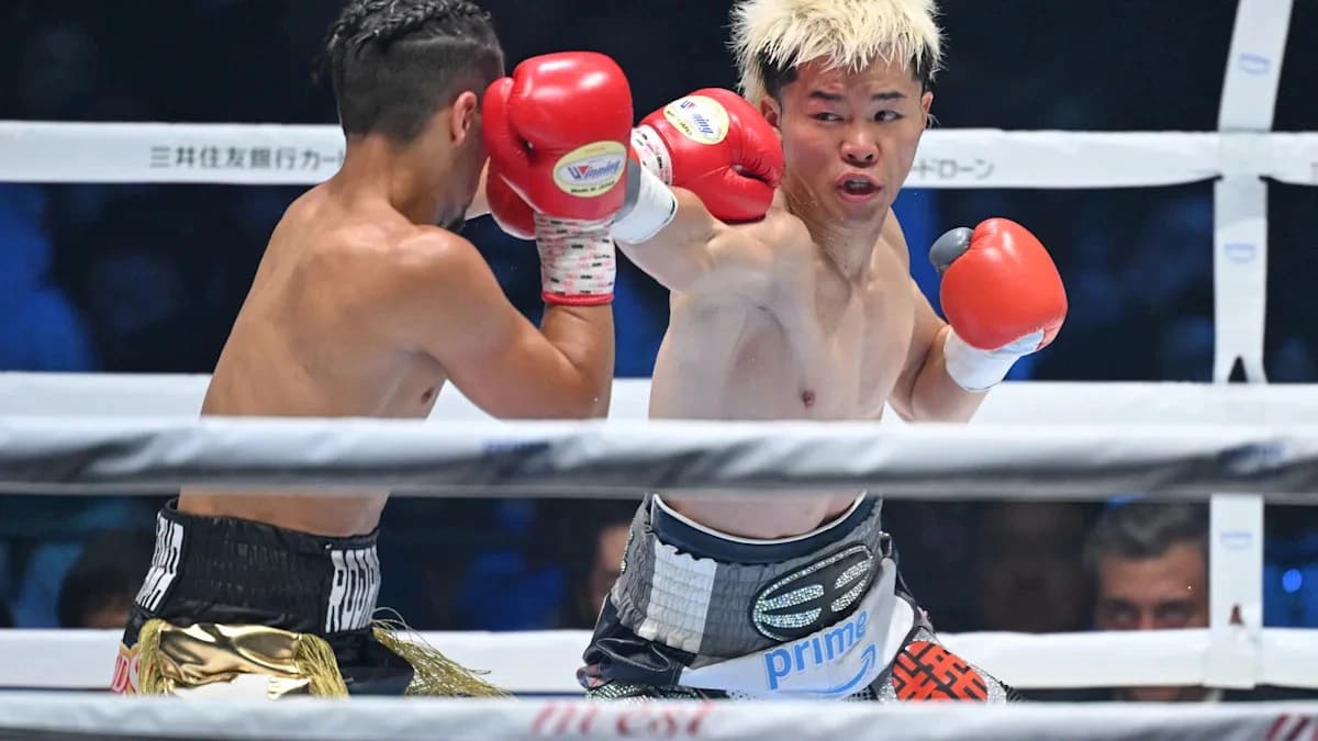 Takuma Inoue vs. Tenshin Nasukawa 2 live results, round-by-round updates, ring walks for today's tit