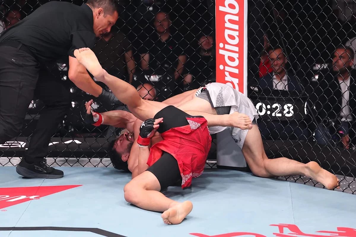 Tap Or No Tap? Watch Bogdan Grad’s Controversial Submission At UFC Belgrade