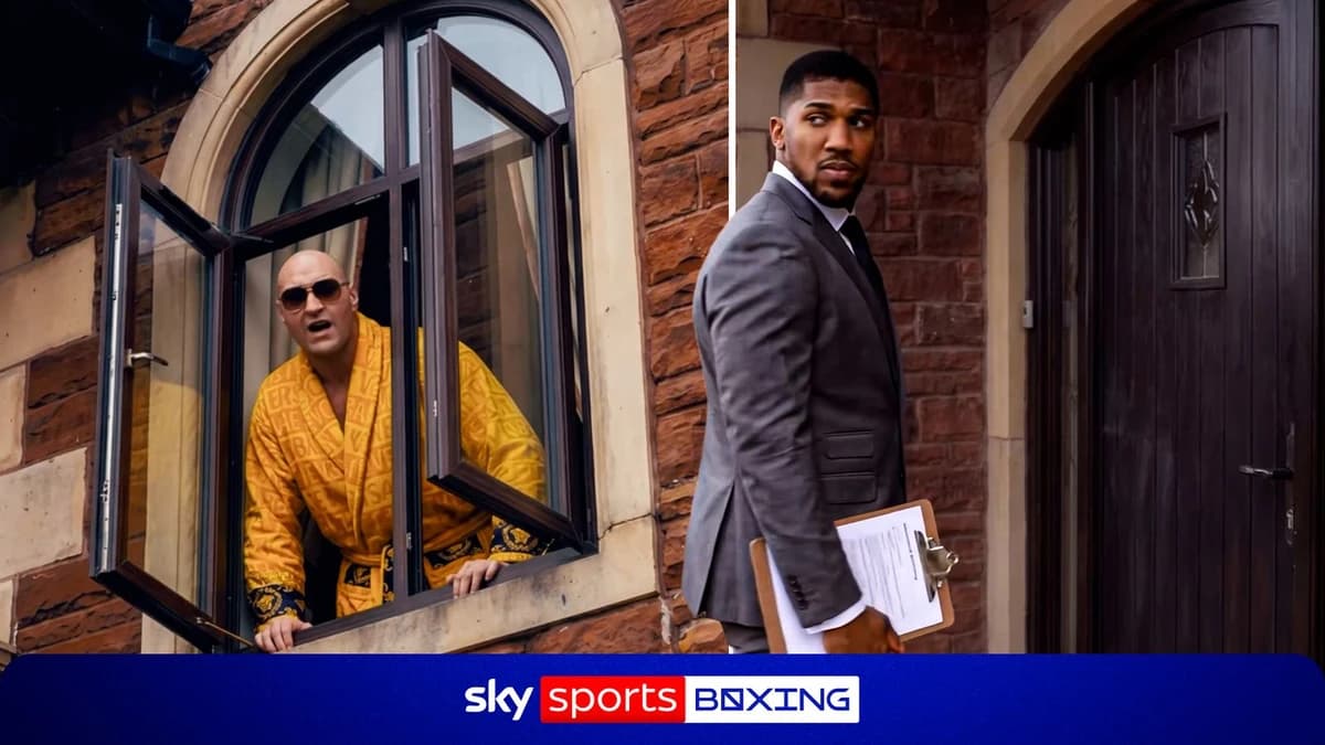 Team AJ goad Tyson Fury with AI video - The LANDLORD is coming!