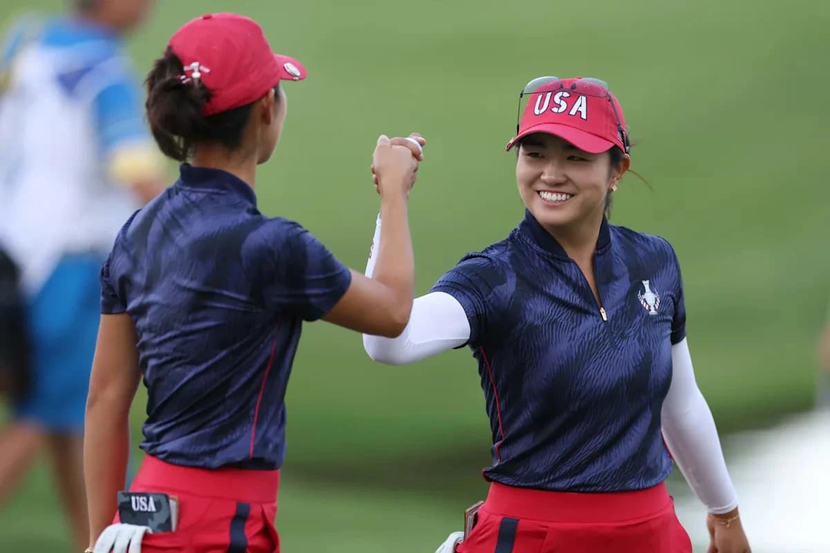 Team USA holds Solheim Cup practice session. Here's who's on the bubble