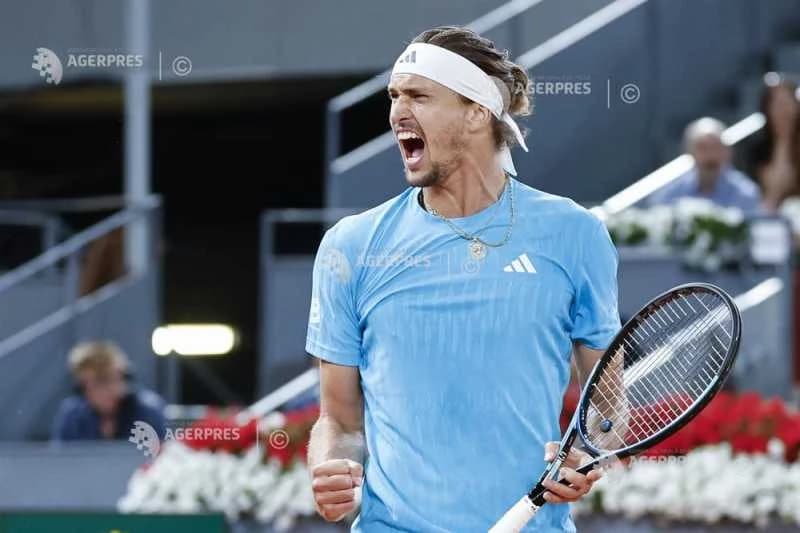 Tenis: Alexander Zverev, adversarul lui Jannik Sinner în finala turneului ATP Masters 1.000 de la Ma
