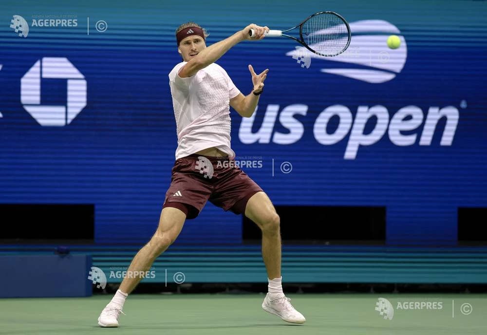 Tenis: Alexander Zverev, calificat fără probleme în sferturi la US Open