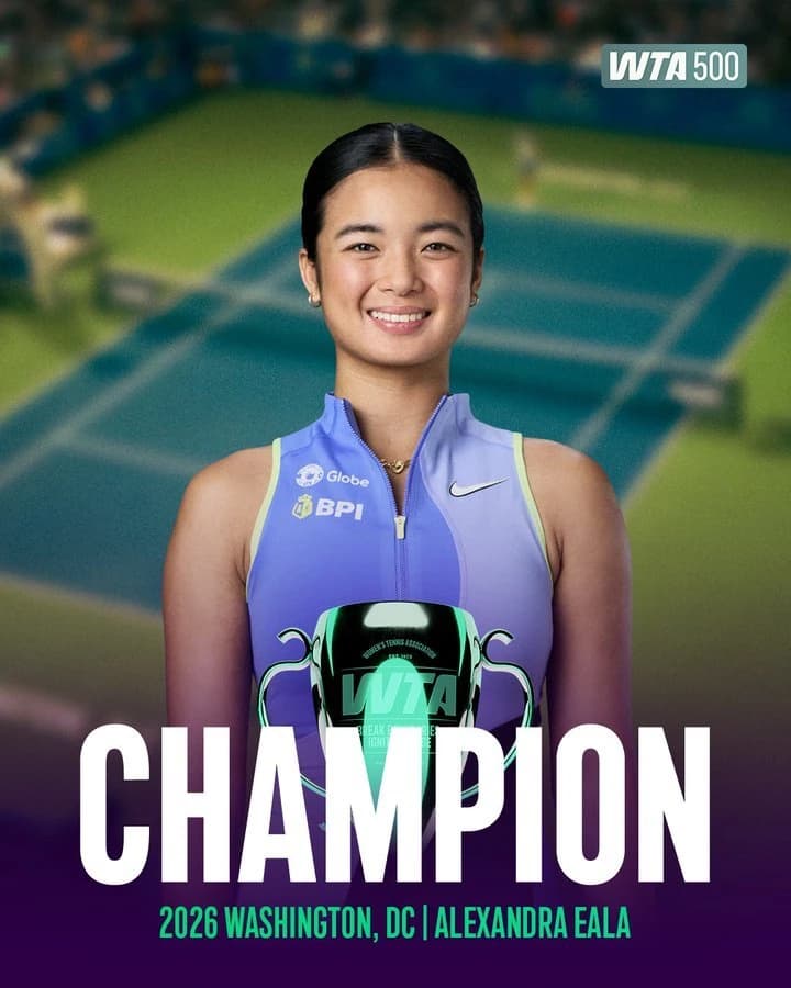 Tenis: Alexandra Eala a scris istorie. Ea s-a impus la turneul de la Washington şi a devenit prima f