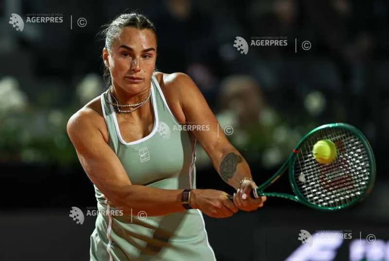 Tenis: Arina Sabalenka, adversara Soranei Cîrstea în turul al treilea la Roma (WTA)