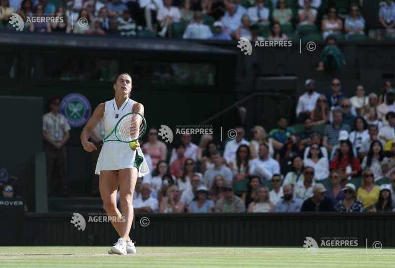 Tenis: Arina Sabalenka, învinsă de Naomi Osaka în optimi la Wimbledon