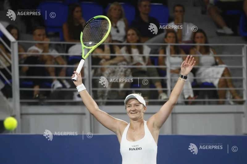 Tenis: Barbora Krejcikova și Maria Sakkari, calificate în optimi la Singapore (WTA)