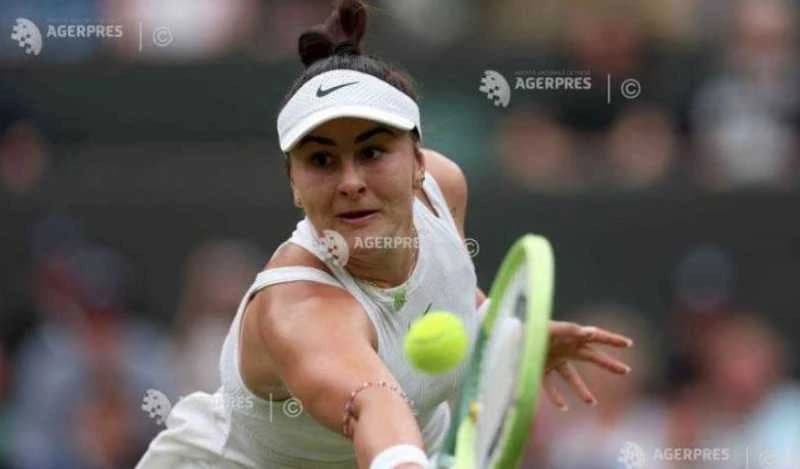 Tenis: Bianca Andreescu învinsă în primul tur la Wimbledon; Sabalenka, Andreeva, Gauff, debut cu dre