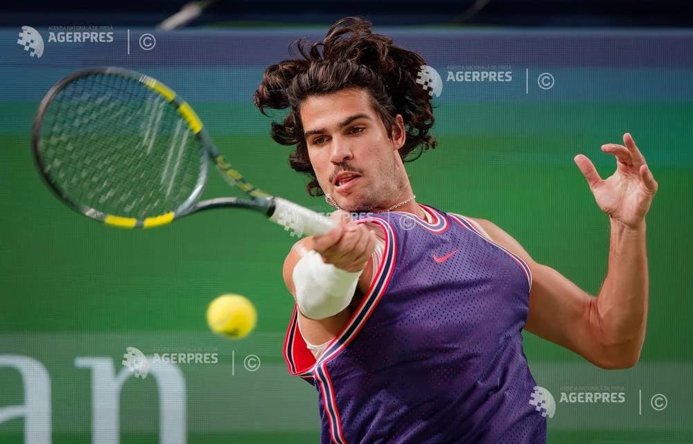 Tenis: Carlos Alcaraz, anunțat la turneul ATP 500 de la Viena la final de octombrie