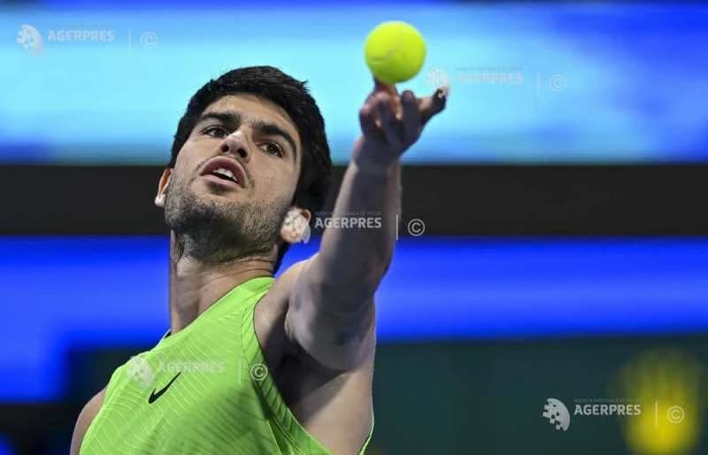 Tenis: Carlos Alcaraz, inclus pe lista participanților la turneul ATP Masters 1.000 de la Cincinnati