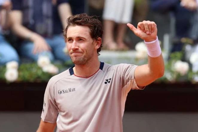 Tenis: Casper Ruud și Luciano Darderi, primi semifinaliști de la Roma (ATP)