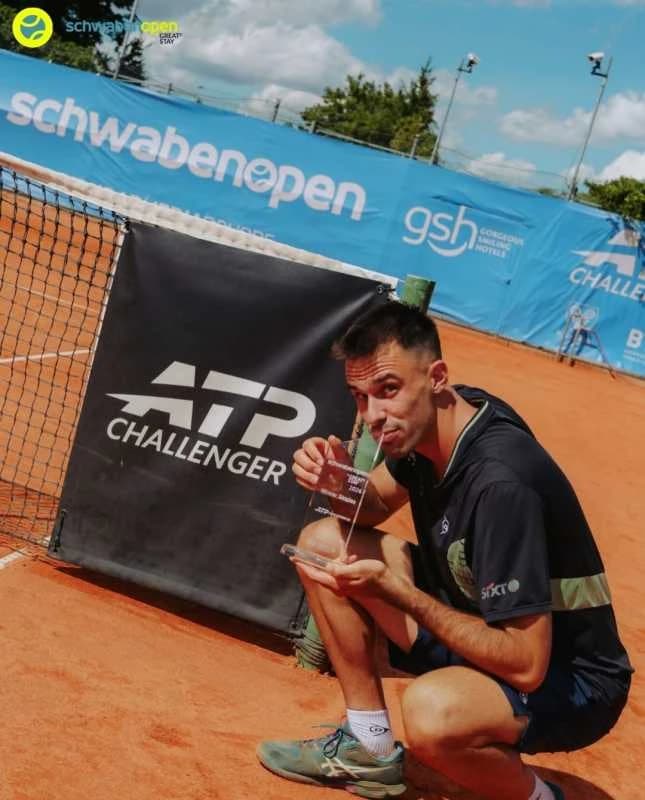Tenis: Cezar Crețu a câștigat primul său titlu challenger din carieră, la Augsburg