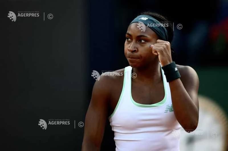 Tenis: Coco Gauff, deținătoarea trofeului, s-a calificat în turul al doilea la Roland Garros