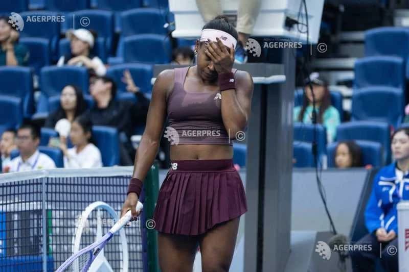 Tenis: Coco Gauff, învinsă în optimi de finală la Beijing (WTA)