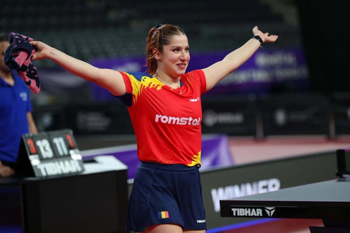 Tenis de masă: Bianca Mei-Roşu e campioană europeană U21 la simplu / Ea a obţinut şi argintul la dub
