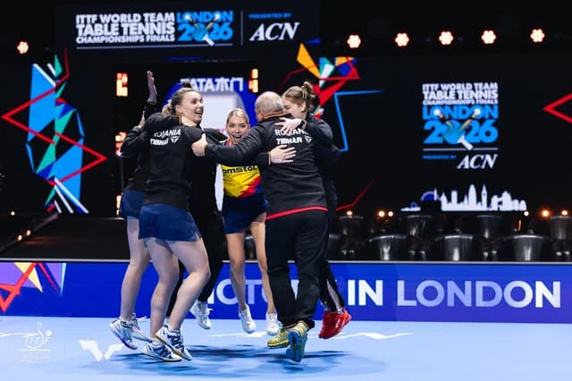 Tenis de masă: Bronz mondial pentru România, după 26 de ani. Tricolorele au fost învinse de China în