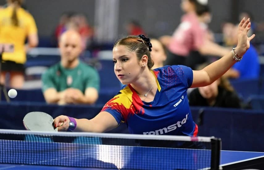 Tenis de masă Constanța: Bianca Mei-Roșu s-a calificat cu România în semifinalele Campionatului Euro