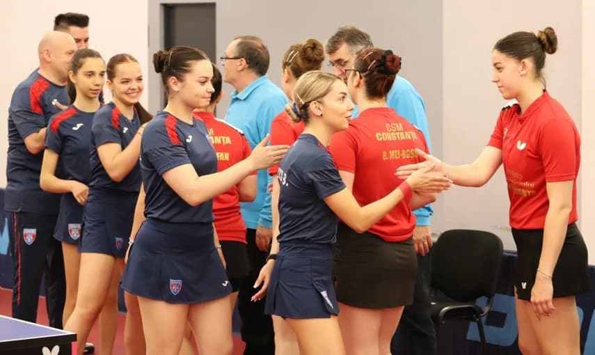 Tenis de masă: CSM Constanța, înfrângere în turul finalei Superligii Naționale