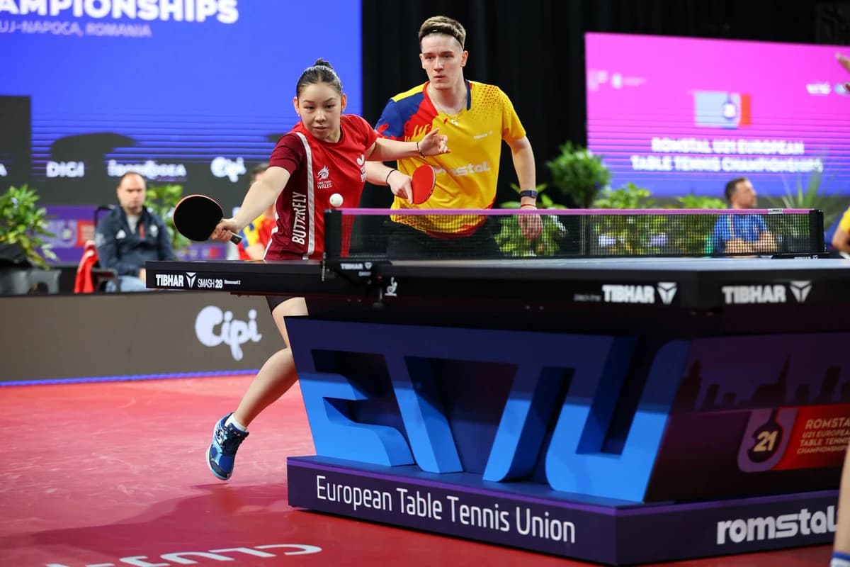 Tenis de masă: Două medalii asigurate de sportivii români la Campionatul European U21 de la Cluj-Nap